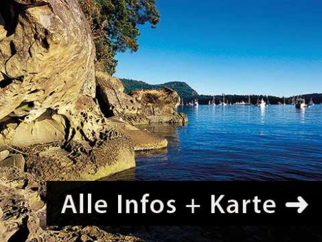 Vancouver Island und Sunshine-Coast Beobachtung Bären Kanada Reise