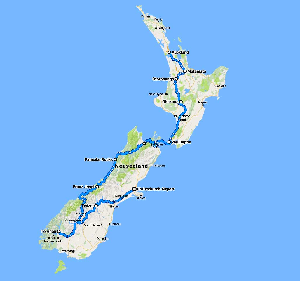 Urlaub Neuseeland Reisen
